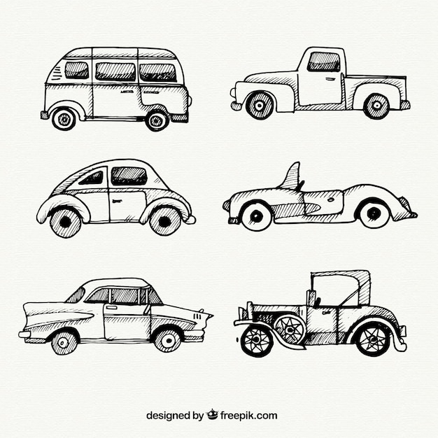 vintage,car,hand,retro,hand drawn,drawing,transport,old,vehicle,antique,drawn,vintage car,vintage retro,sketchy,sketches,collection,old car,ancient,vehicles,draft