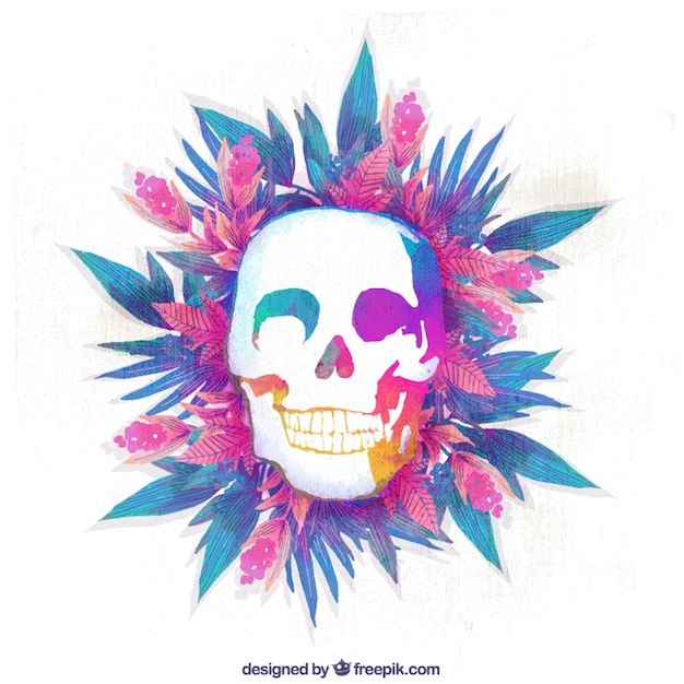 background,flower,watercolor,floral,flowers,hand,nature,floral background,watercolor flowers,watercolor background,skull,color,decoration,colorful background,flower background,nature background,decorative,skeleton,hand painted,style