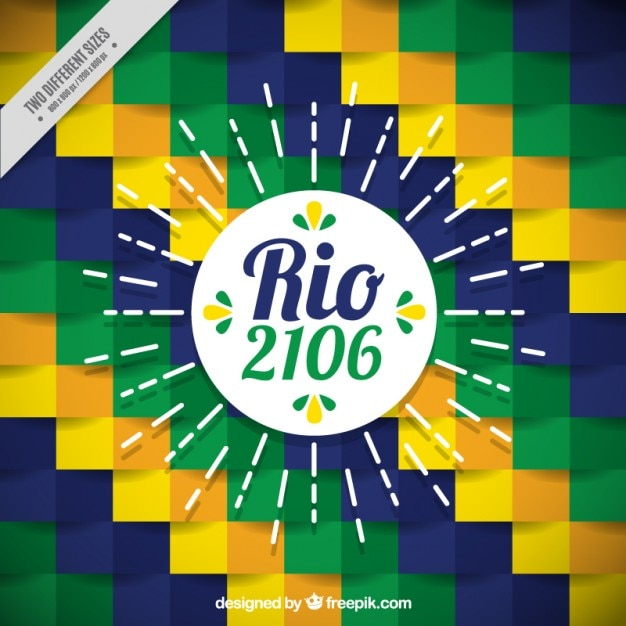 background,design,summer,badge,sport,fitness,health,sports,event,backdrop,flat,2016,healthy,flat design,games,exercise,training,brazil,competition,squares