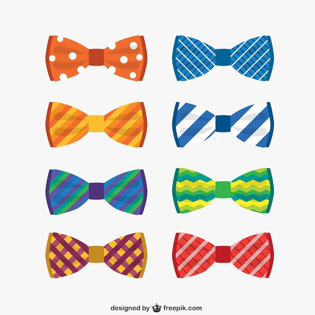 Free: Colorful bow ties collection - nohat.cc