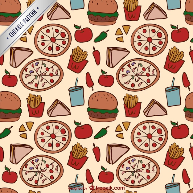 pattern,food,pizza,colorful,patterns,food vector,hamburguer,food vectors