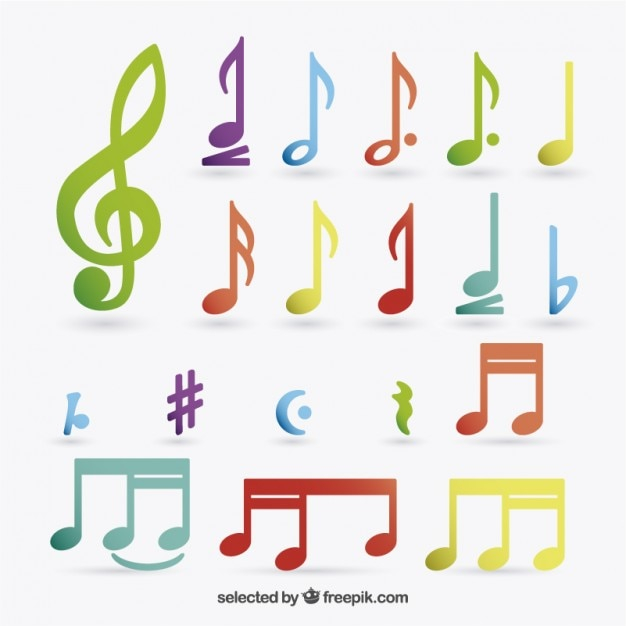 music,colorful,sign,music notes,notes,symbol,musical,colored,theory