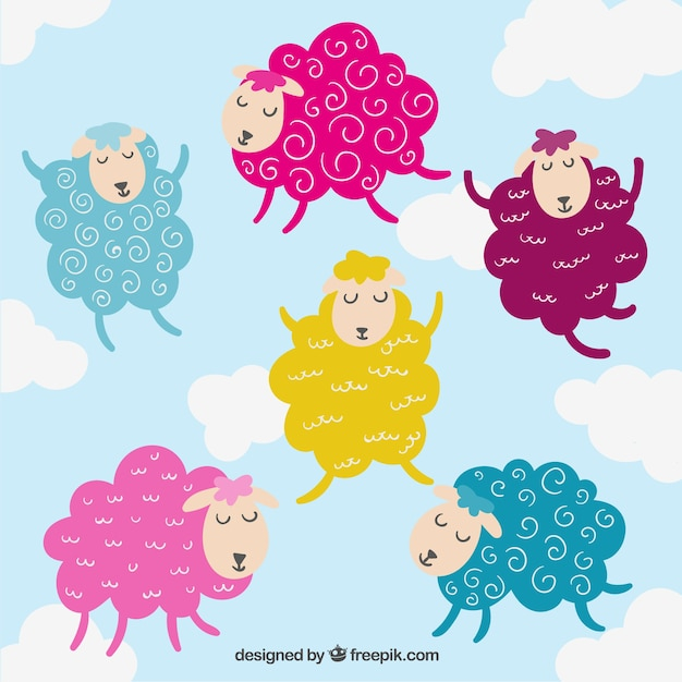 animal,farm,cute,colorful,sheep,illustration,cute animals,farm animals,lovely,wool,woolen,sheeps