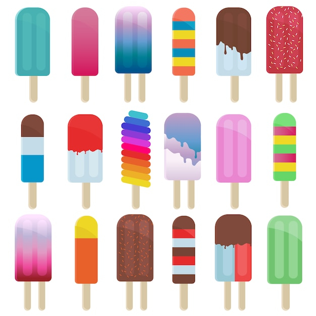 food,icon,summer,ice cream,icons,color,ice,food icon,cream,colour,icon set,collection,set,colored,coloured,creams