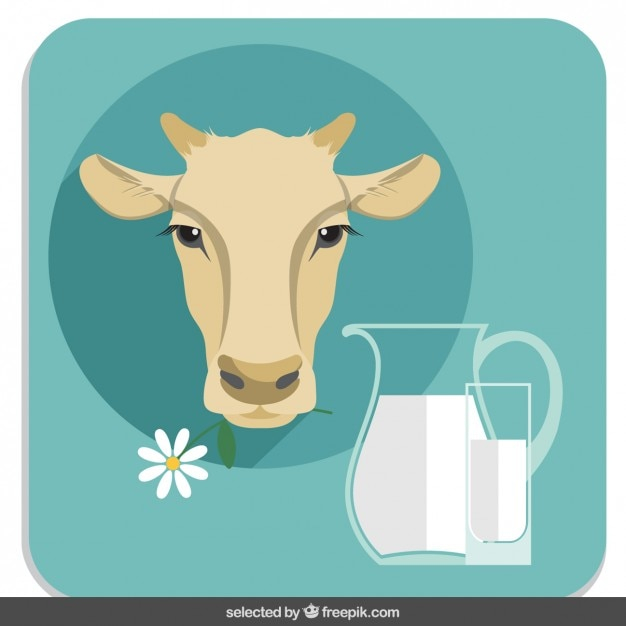 food,design,sticker,animal,farm,milk,animals,cow,flat,illustration,head,flat design,farm animals,cattle,ranching