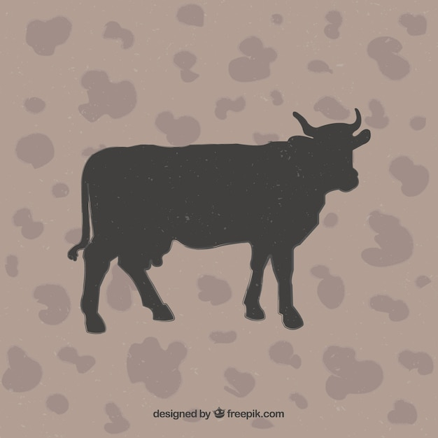 background,nature,animal,farm,silhouette,cow,nature background,print,farm animals,animal print,farming
