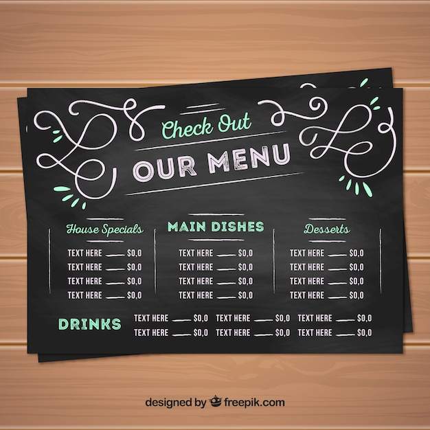 food,menu,design,template,restaurant,blackboard,chef,restaurant menu,cook,chalkboard,cooking,creative,chalk,food menu,dinner,eat,print,diet,eating,dish