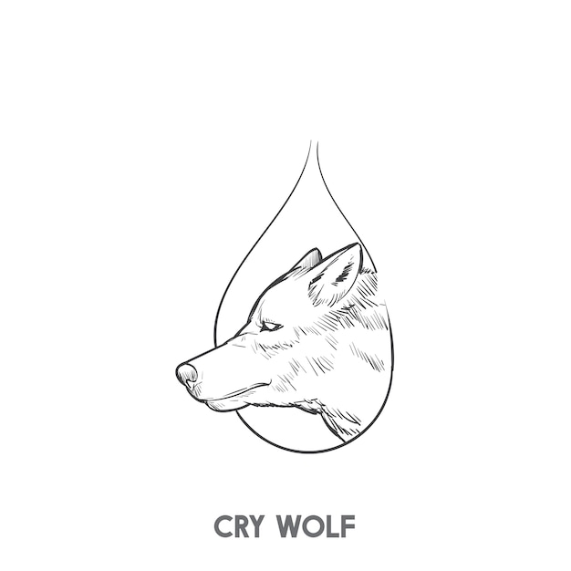 icon,quote,graphic,sketch,drawing,wolf,drop,help,symbol,drawn,cry,alone,quotation,lonely,lie,fake,false,saying,canine,lone