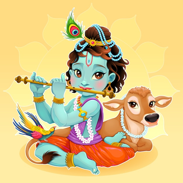 flower, gold, music, cartoon, bird, yoga, happy, india, feather, cow, indian, religion, peacock, god, meditation, parrot, jewel, hindu, flute, krishna
