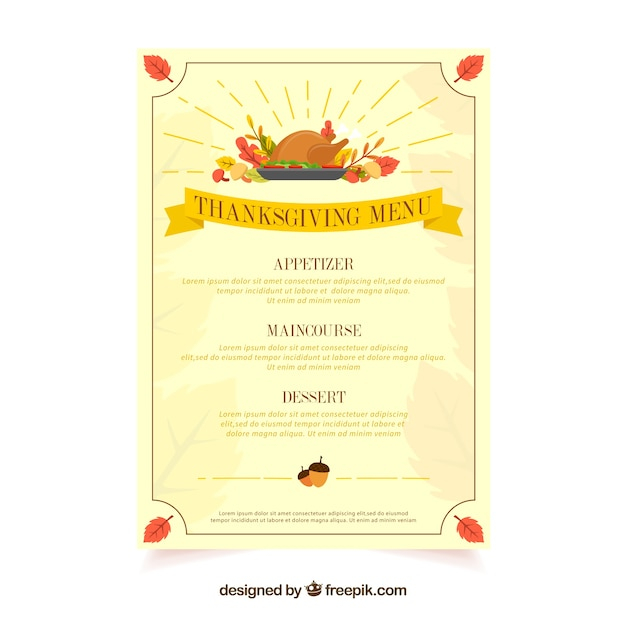 food,menu,template,restaurant,thanksgiving,kitchen,autumn,cute,leaves,celebration,happy,holiday,happy holidays,cook,cooking,turkey,dinner,eat,celebrate,print