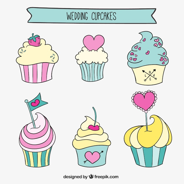wedding,love,hand,bakery,hand drawn,cute,celebration,happy,event,couple,bride,drawing,sweet,hand drawing,marriage,married,happiness,style,cupcakes,love couple