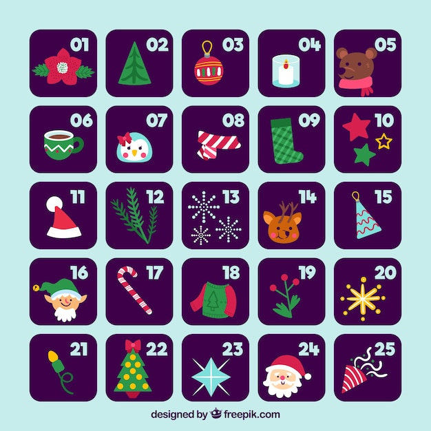 calendar,christmas,winter,merry christmas,design,xmas,celebration,purple,flat,decoration,christmas decoration,flat design,december,decorative,date,cold,culture,diary,holidays,dark