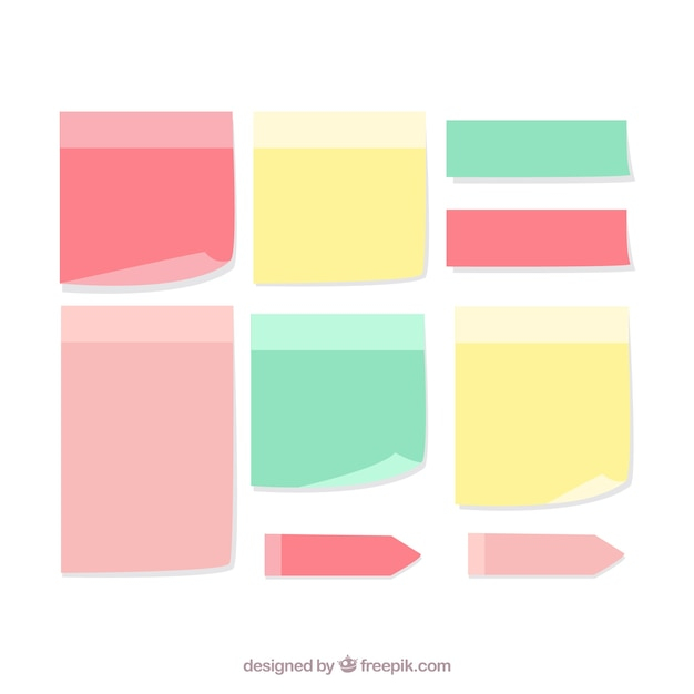 design,paper,office,color,note,flat,communication,colors,flat design,decorative,post it,notes,message,post,designs,sticky notes,note paper,reminder,office supplies,different