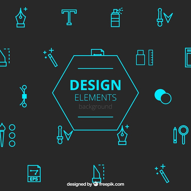 background,design,graphic design,icons,graphic,backdrop,flat,tools,elements,flat design