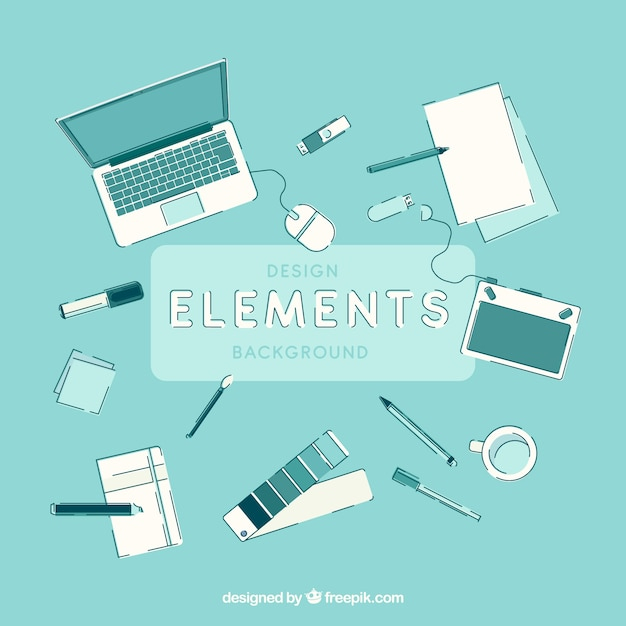 background,design,computer,graphic design,graphic,backdrop,flat,tablet,tools,elements,flat design,graphic tablet