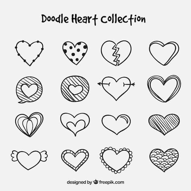 heart,hand,hand drawn,icons,black,doodle,shape,drawing,hearts,hand drawing,heart shape,drawn,pack,collection,set,doodle icons,doodle heart,doodle set