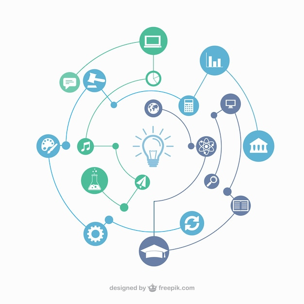  infographic, technology, icon, education, light, idea, icons, graphic, light bulb, bulb, learning, connection, Education infographic, connect, education icons, concept, educational