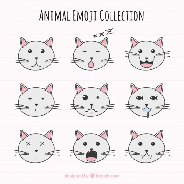 animal,cat,face,cute,smile,happy,emoticon,smiley,fun,funny,emotion,cute animals,expression,pack,happy face,laugh,collection,facial,smiley face,surprised