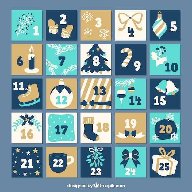 calendar,christmas,winter,merry christmas,design,xmas,blue,celebration,flat,decoration,christmas decoration,flat design,december,decorative,date,cold,culture,diary,holidays,advent