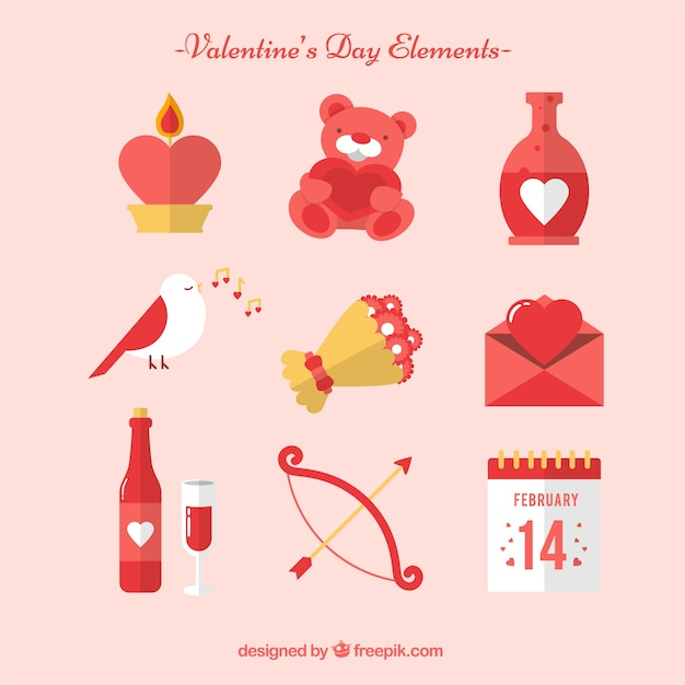 heart,flowers,love,design,bird,cute,valentines day,valentine,celebration,bear,envelope,flat,elements,colors,flat design,celebrate,teddy bear,valentines,romantic,element