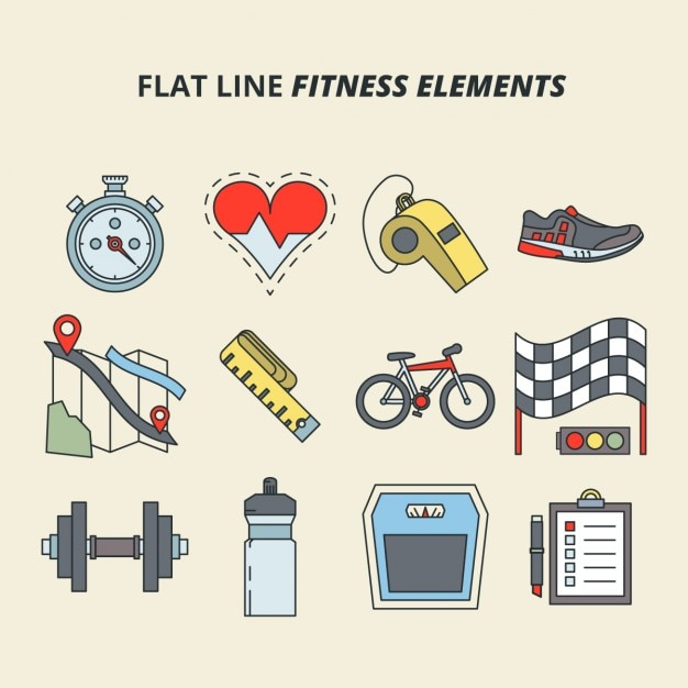 background,food,heart,icon,line,sport,fitness,health,gym,icons,sports,clothes,flat,running,elements,healthy,ball,exercise,training,healthy food