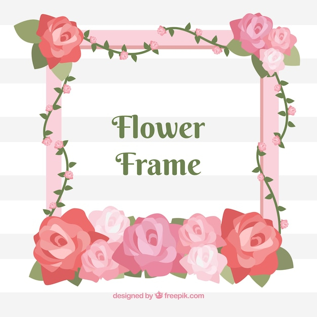 flower,frame,floral,flowers,design,ornament,template,leaf,nature,cute,spring,leaves,floral frame,colorful,roses,flat,plant,decoration,modern,flower frame