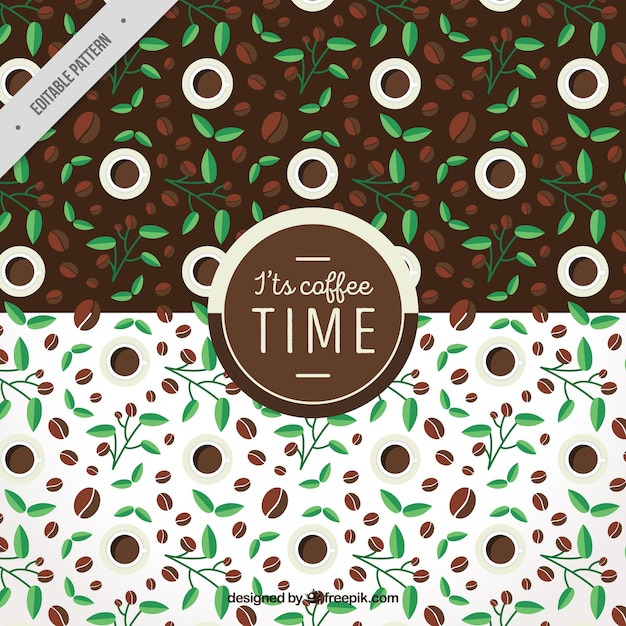 background,pattern,coffee,design,green,color,leaves,shop,patterns,backdrop,flat,coffee cup,decoration,colorful background,drink,cup,seamless pattern,flat design,plants,pattern background