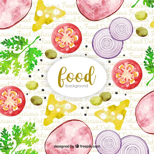 background,watercolor,food,kitchen,watercolor background,vegetables,cooking,food background,healthy,cheese,eat,healthy food,diet,nutrition,eating,delicious,tasty,foodstuff,with
