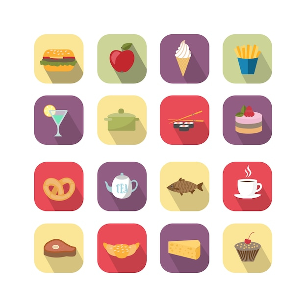 food,coffee,design,icon,cake,fish,pizza,chicken,ice cream,graphic,cupcake,sign,apple,ice,drawing,elements,symbol,hamburger,food icon,donut