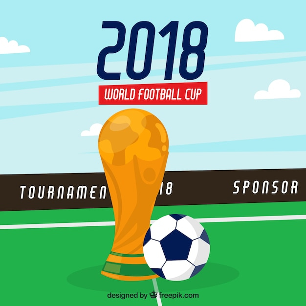 background,gold,sport,football,sports,game,golden,backdrop,cup,trophy,ball,field,champion,2018,football field,championship,paints,league,football trophy,football game