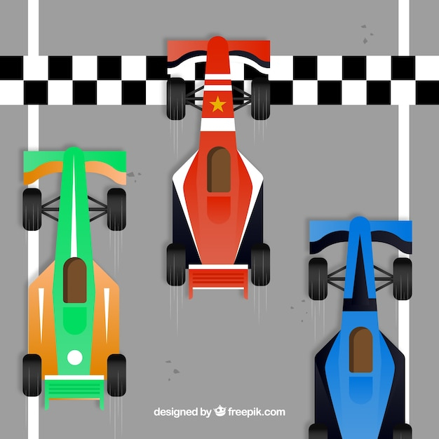 car,line,cars,racing,circuit,race,1,view,top,top view,automobile,finish,racing car,race car,formula,formula 1,finish line,racing cars,racing circuit,with
