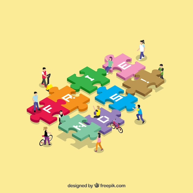  people, love, celebration, puzzle, holiday, human, person, happy holidays, friends, isometric, colors, fun, friendship, together, young, partner, happiness, day, trust, partnership
