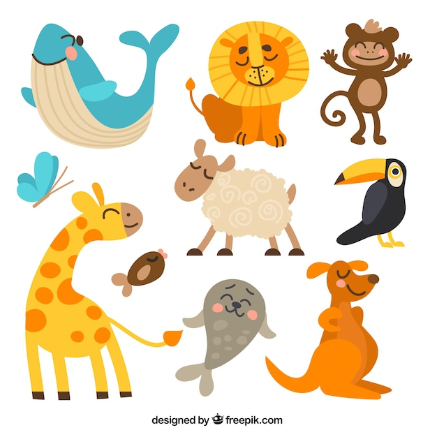Free: Funny animal collection 