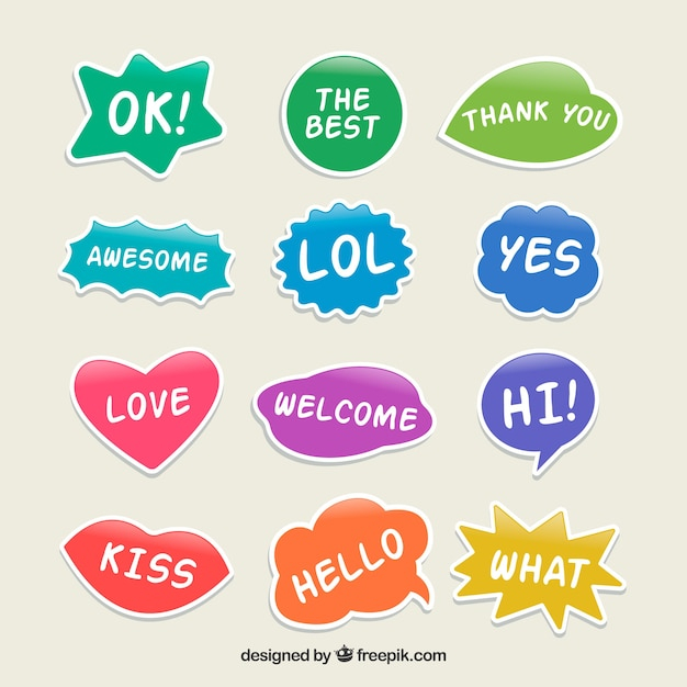 label,love,speech bubble,bubble,decoration,modern,lips,stickers,decorative,funny,message,speech,words