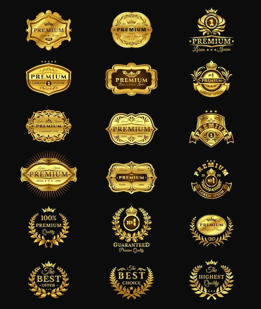 background, banner, ribbon, vintage, business, sale, label, gold, icon, template, badge, crown, tag, stamp, sticker, retro, banner background, black, badges, price