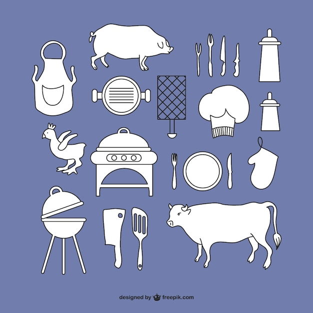 food,design,icon,chef,chicken,graphic design,icons,graphic,cook,cooking,hat,meat,elements,graphics,fork,design elements,grill,food icon,knife