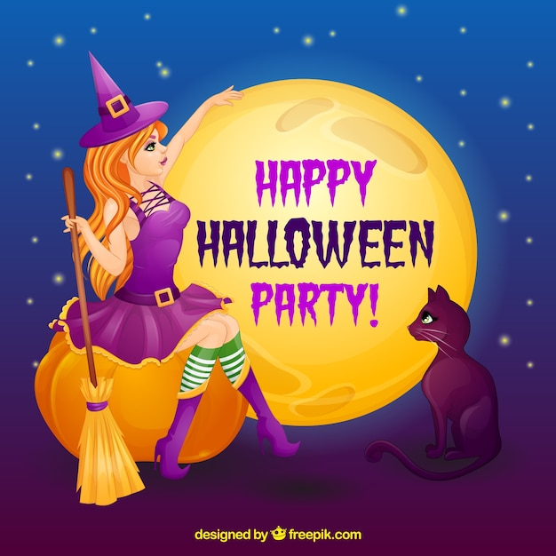 background,party,star,hand,halloween,cat,hand drawn,celebration,black,moon,holiday,purple,dress,pumpkin,walking,halloween background,party background,witch,horror,drawn