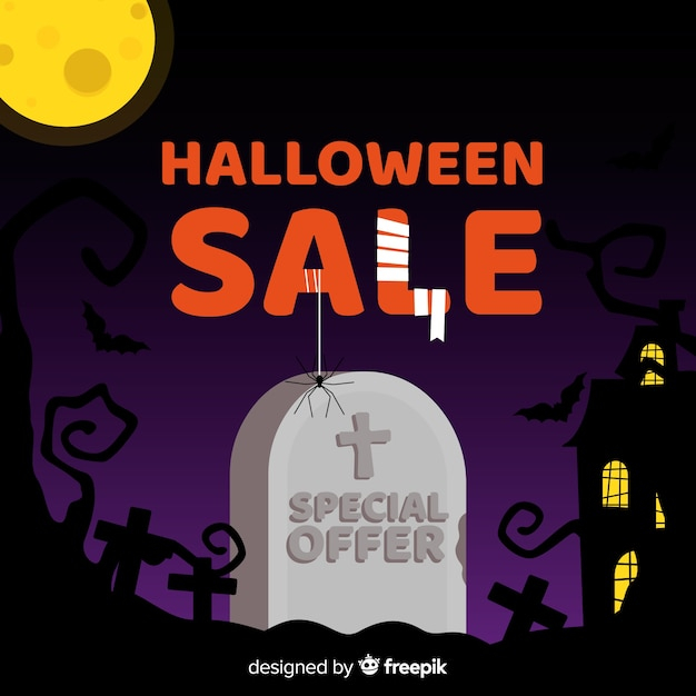 Free: Halloween sale background - nohat.cc