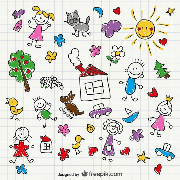  people, house, hand, children, family, line, sun, home, cat, hand drawn, cute, art, happy, doodle, graphic, mother, human, sketch, boy