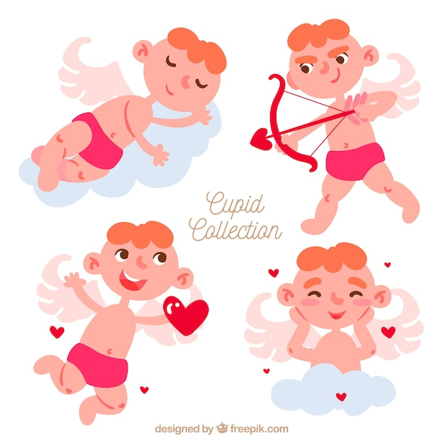 arrow,heart,love,hand,cloud,character,cute,valentines day,valentine,celebration,bow,wings,celebrate,valentines,romantic,beautiful,day,drawn,cupid,collection