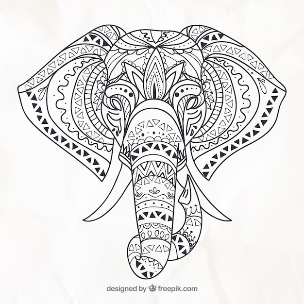  hand, nature, animal, hand drawn, ornaments, animals, elephant, decoration, indian, drawing, ethnic, boho, tribal, decorative, ornamental, hand drawing, hippie, style, drawn, wild