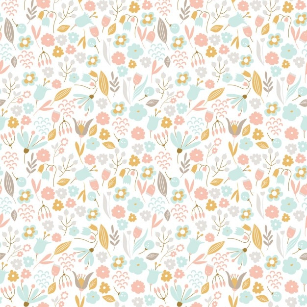  background, pattern, vintage, floral, flowers, leaf, hand drawn, cute, leaves, decoration, drawing, pastel, decorative, seamless