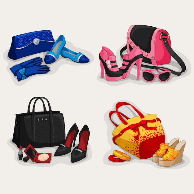 fashion,color,female,colour,designs,handbag,collection,set,colored,coloured