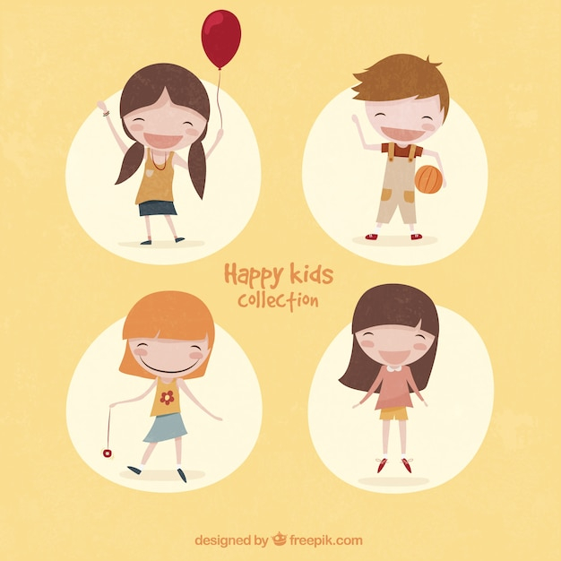 people,kids,children,happy,kid,child,human,person,illustration,happiness,collection