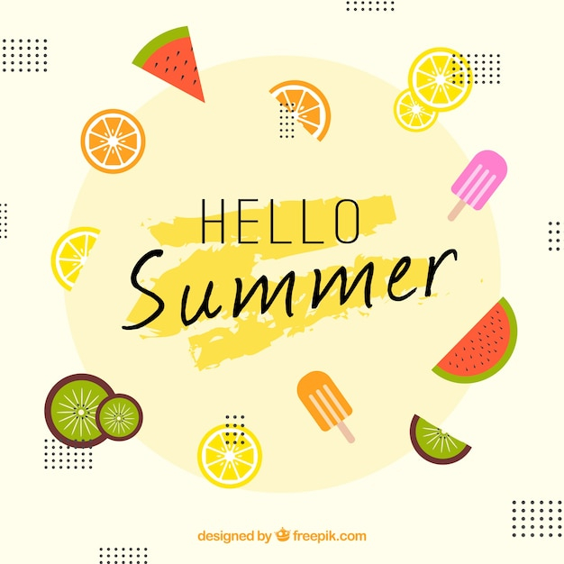 background,summer,beach,sea,sun,fruits,holiday,backdrop,ice,vacation,sunshine,hello,season,summertime,seasonal,ice creams,creams