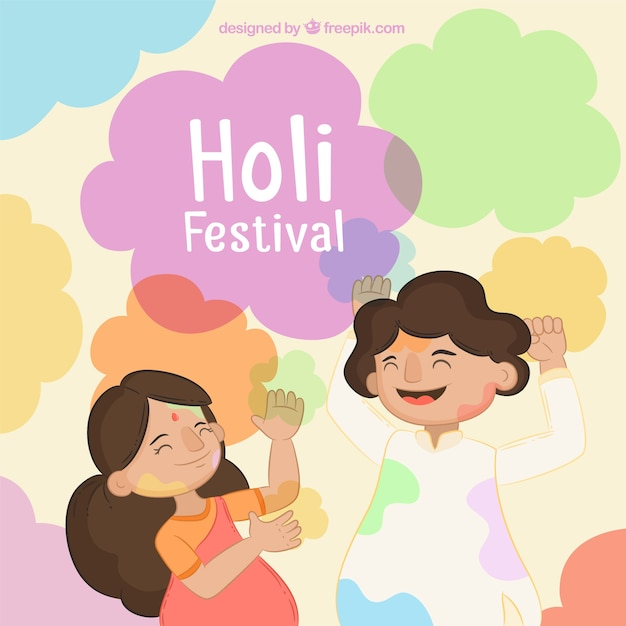 background,people,love,design,paint,spring,color,celebration,happy,india,colorful,festival,couple,backdrop,colorful background,indian,religion,colors,fun,holi