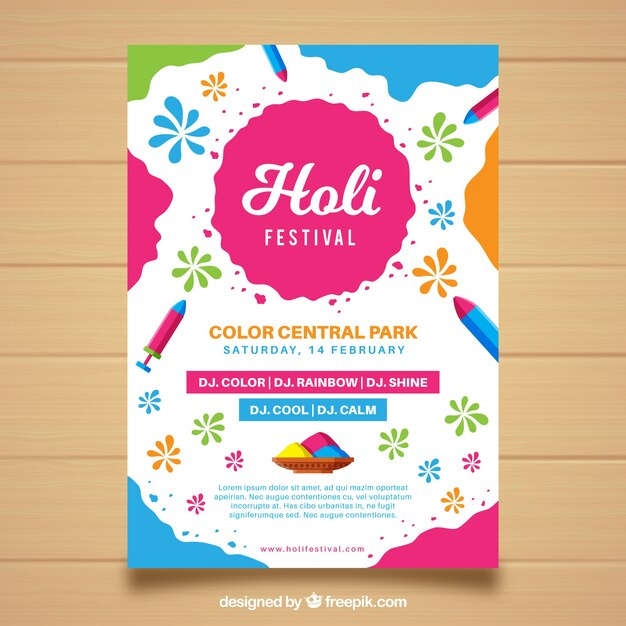 brochure,flyer,poster,music,party,love,design,template,brochure template,paint,party poster,leaflet,dance,spring,color,celebration,happy,india,colorful,event