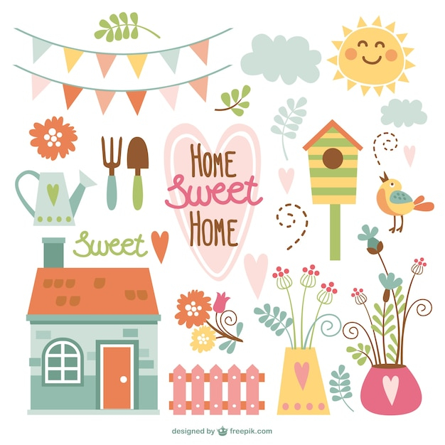  house, bird, home, garden, plant, elements, sweet, gardening, home sweet home