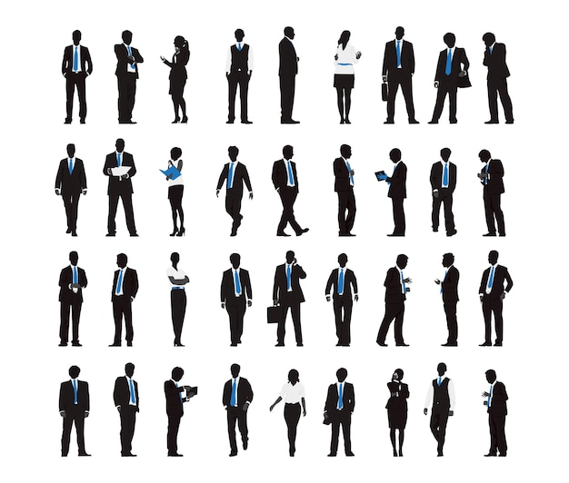  background, business, people, icon, black background, black, white background, graphic, silhouette, avatar, person, businessman, business people, business man, white, men, illustration, people icon, group, people silhouettes