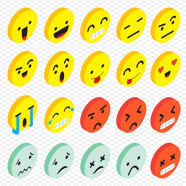 people,icon,cute,happy,3d,graphic,flat,isometric,illustration,symbol,funny,emoticons